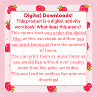 Strawberry Summer Digital Activity Book