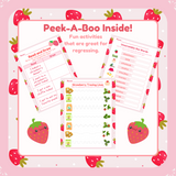 Strawberry Summer Digital Activity Book