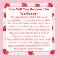 Strawberry Summer Digital Activity Book