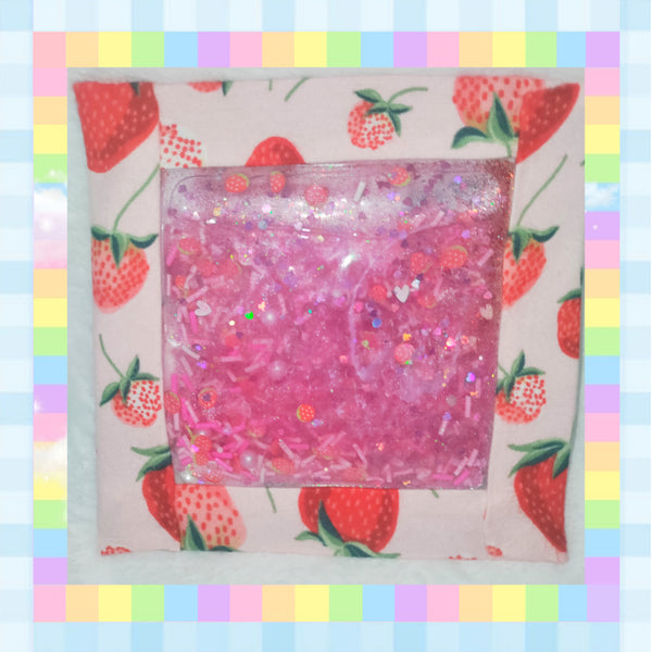Strawberry Liquid Square