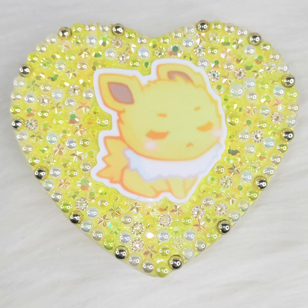 Golden Poke Heart Container