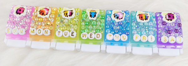 Small Pop Top Pill Container (BEE)