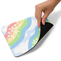 Clouds and Rainbows Mouse Pad