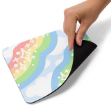 Clouds and Rainbows Mouse Pad