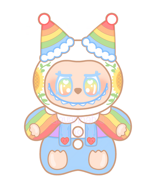 Rainbow Clown Adopt